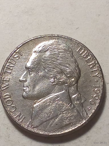 5 цент США 1996р