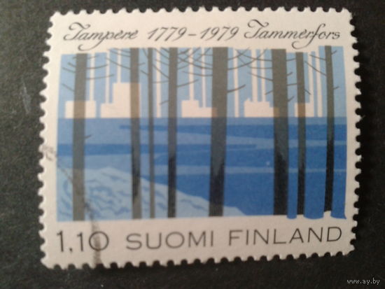 Финляндия 1979 200 лет г. Тампере, лес