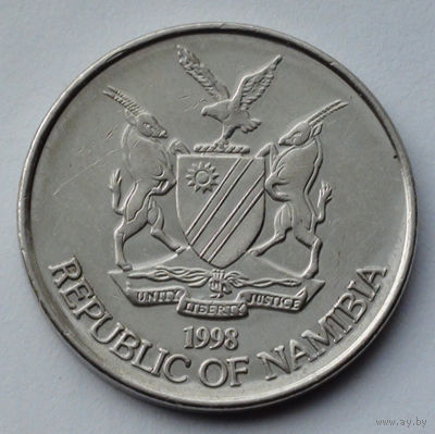 Намибия 10 центов. 1998