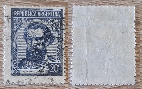 Аргентина 1939 -1950 Знаменитые аргентинцы.20с