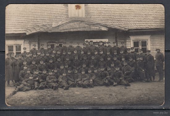 Военные Униформа Армия до 1940 Латвия Литва ? Почтовая Карточка Фотооткрытка Открытка Фото 1 шт