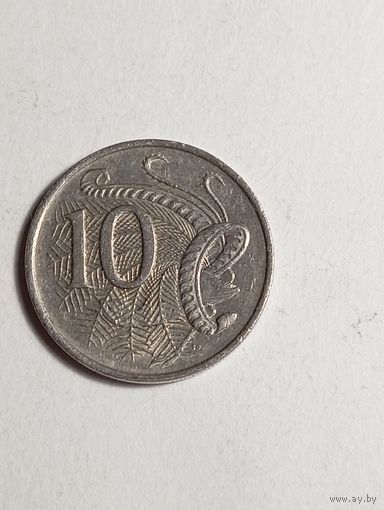 Австралия 10 центов 1980 года