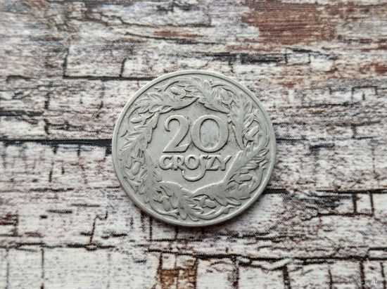 Польша. 20 грошей 1923 (магнетик).