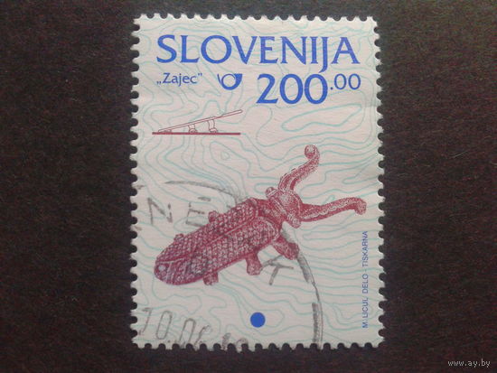 Словения 1998 стандарт Mi-2,0 евро гаш.