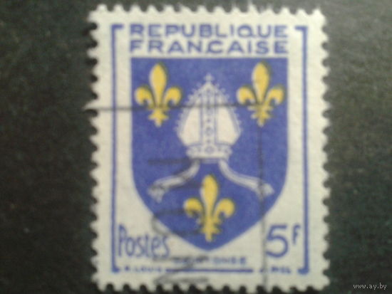 Франция 1954 герб провинции