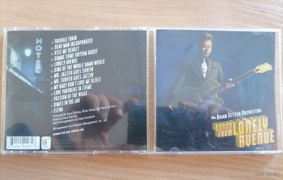 The Brian Setzer Orchestra - Songs from Lonely Avenue, CD