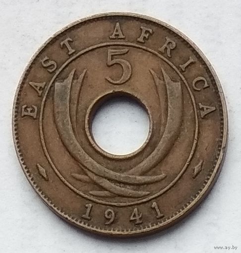 Британская Восточная Африка 5 центов 1941 г.