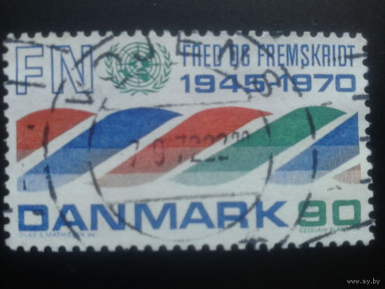 Дания 1970 25 лет ООН