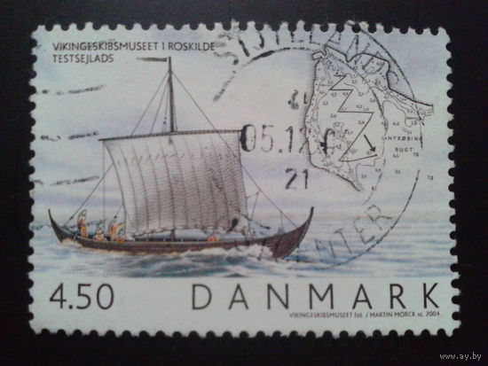 Дания 2004 лодья из викинг музея