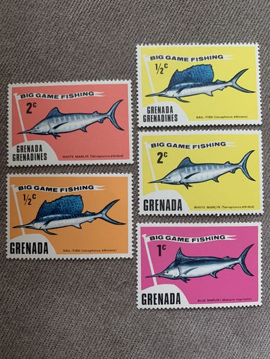 Гренада. Большая рыбалка. Виды рыб