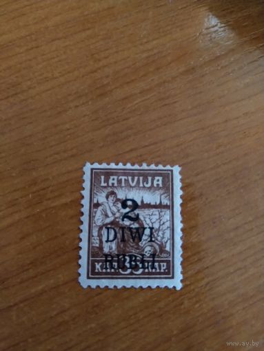 1920 Латвия чистая клей наклейка (1-12)