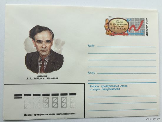 1983 ХМК с ОМ. 75 лет со дня рождения академика Ландау