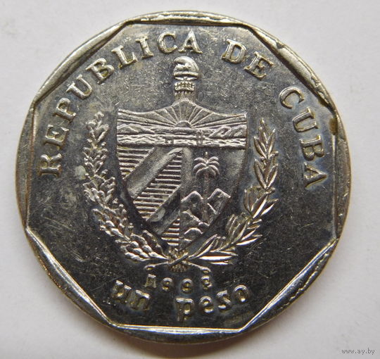 Куба 1 песо 1998 г