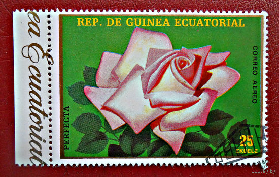 Экваториальная Гвинея, 1975 г., розы