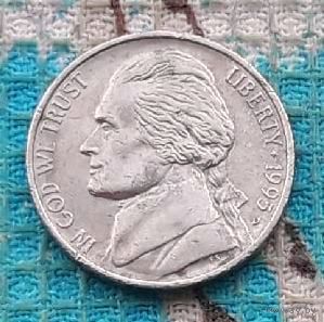 США 5 центов 1995 года, D. Франклин Бенджамин.