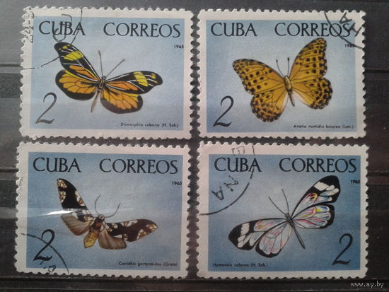 Куба 1965 Бабочки