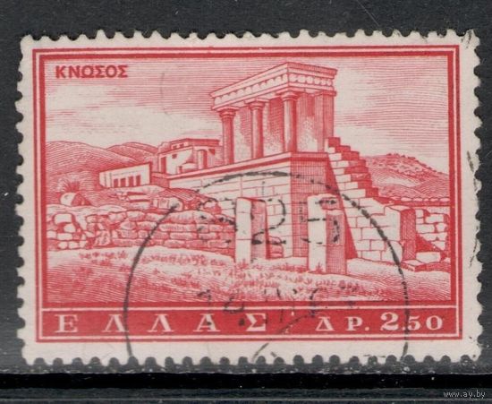 Греция 1961  Архитектура | Дворцы | Пейзажи | Руины | Туризм / Руины древнего Кносса, Крит