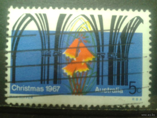 Австралия 1967 Рождество, 1-й выпуск года