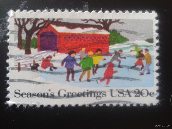 США 1982 Рождество