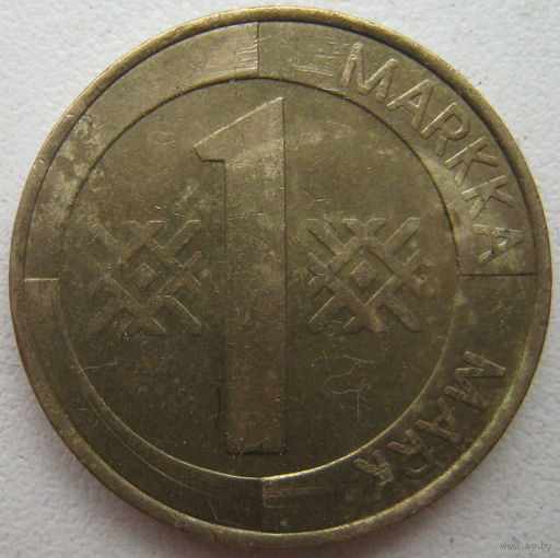 Финляндия 1 марка 1994 г. (d)
