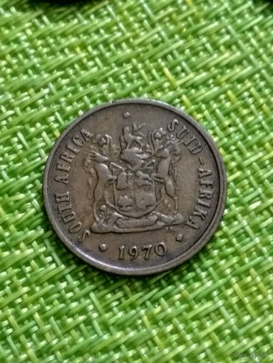 Южная Африка 2 цента 1970 г