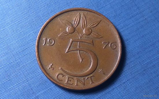 5 центов 1976. Нидерланды.