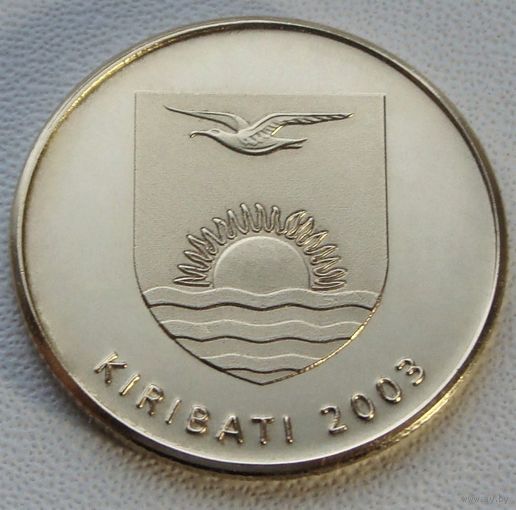 Кирибати. 5 центов 2003 год  KM#40  "Горилла"   Тираж: 20.000 шт