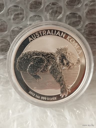 Австралия 2012 серебро ( 1 Oz ) "Коала"