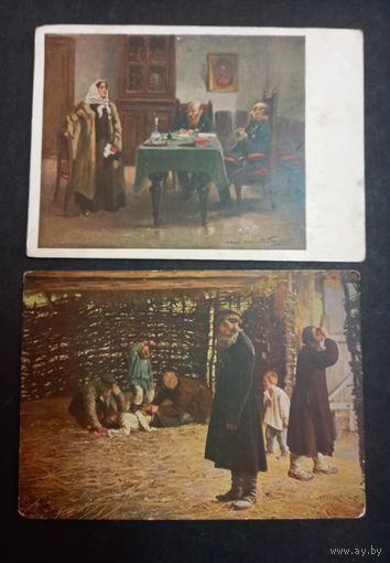 2 открытки 1929 год изд музей революции ссср москва тираж 25т шт редкость распродажа коллекции