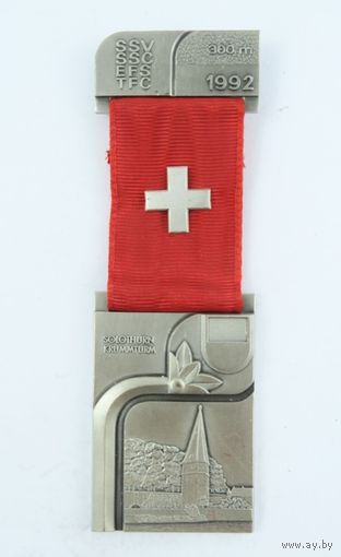 Швейцария, Памятная медаль 1992 год.