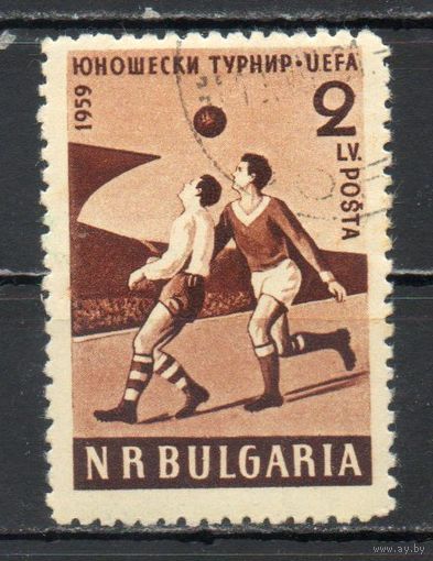 Международное соревнование юношеских футбольных команд Болгария 1959 год серия из 1 марки