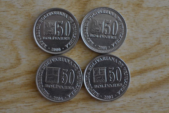Венесуэла 50 боливаров (2000,01,04)
