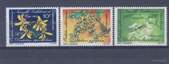 [1769] Новая Каледония 1983. Флора.Цветы. СЕРИЯ MNH