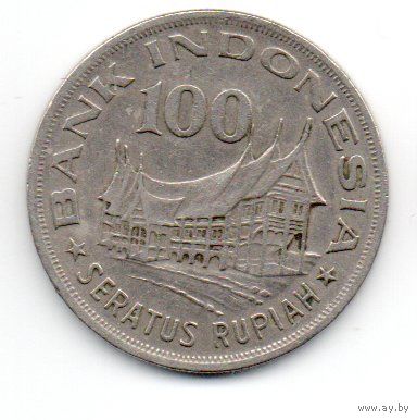 100 рупий 1978 Индонезия