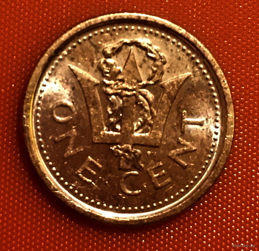 104-18 Барбадос, 1 цент 2009 г.