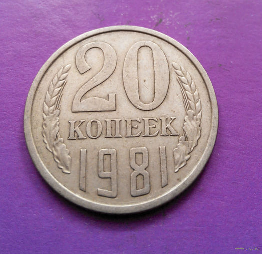 20 копеек 1981 СССР #06