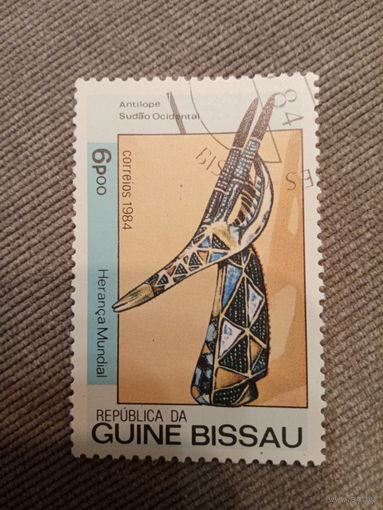 Гвинея Бисау 1984. Резьба по дереву и роспись