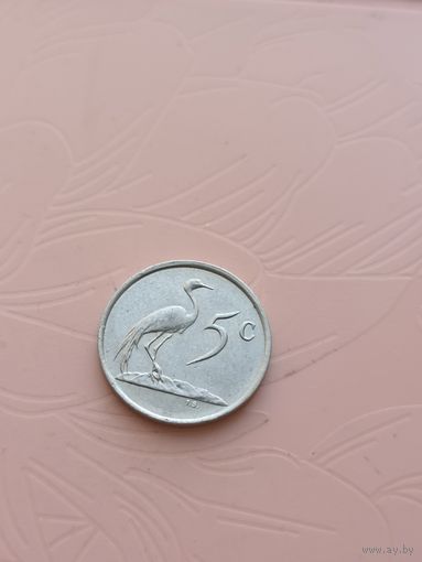 ЮАР 5 центов 1987г(3)