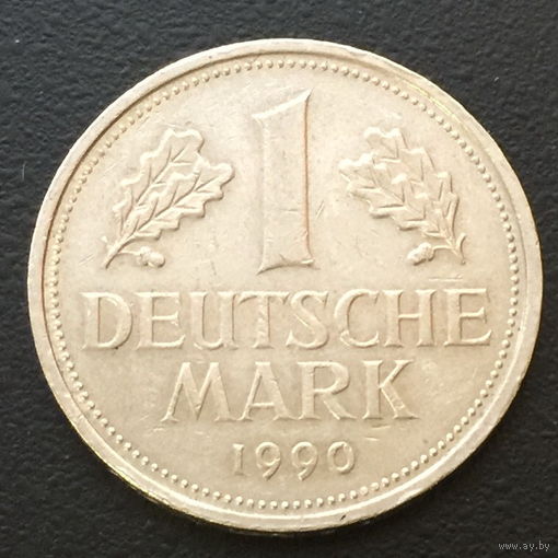 Германия, 1 марка 1990 J
