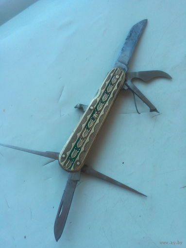 Ножик складной "Горький" (7 р35 к) с знаком качества СССР
