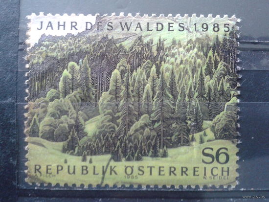 Австрия 1985 Лес, марка из блока