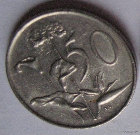 ЮАР, 50 центов 1984 (большой полтинник)