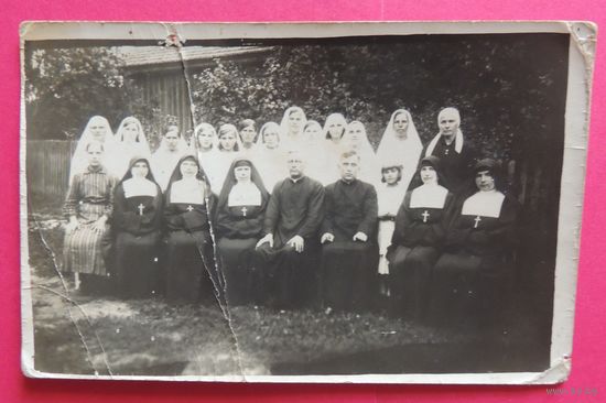 Фото "Католические монахини" (школа), 1920-1930- гг., Зап. Бел.