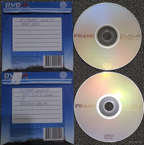 DVD MP3 дискография KITARO, IT, Roland SANTE - 2 DVD
