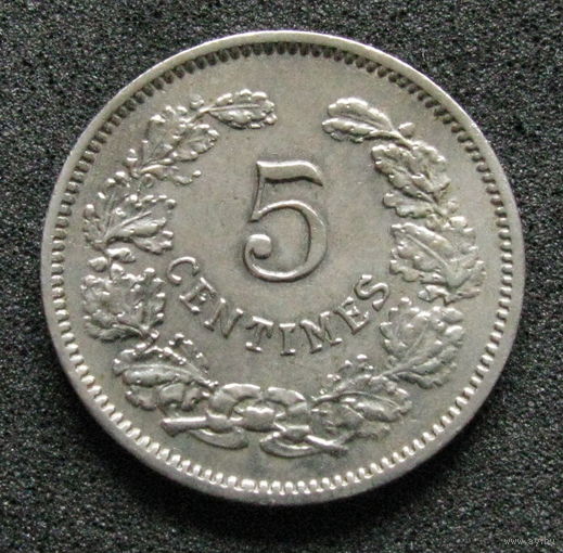 Люксембург 5 сантимов 1901 ТОРГ уместен  (49) распродажа коллекции