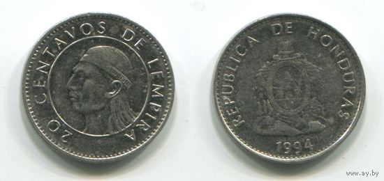 Гондурас. 20 сентаво (1994, XF)