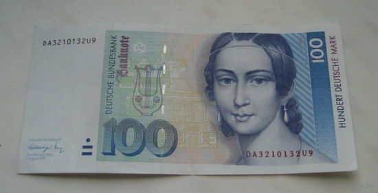Германия ФРГ 100 марок 1991г.