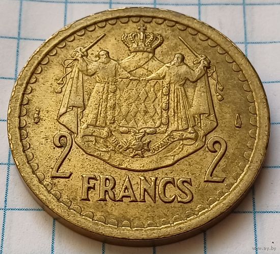 Монако 2 франка, 1945     ( 2-10-2 )