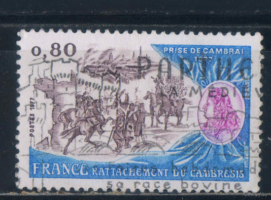 Франция 1977 Присоединения Камбрези Людовик XIV #1932
