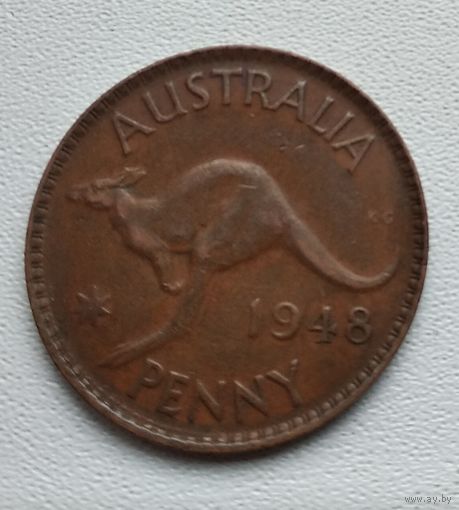 Австралия 1 пенни, 1948 2-17-11